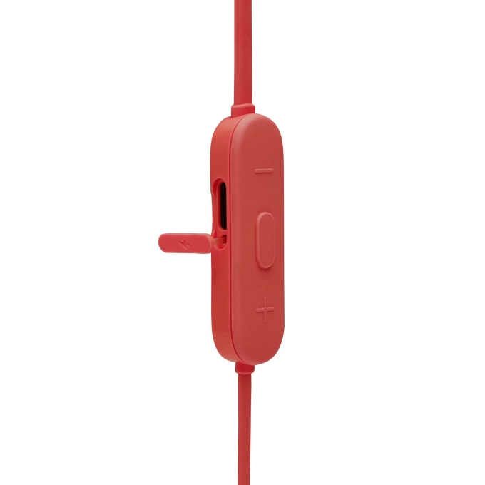 JBL Tune 125BT - Coral Orange - Wireless in-ear headphones - Detailshot 4 image number null